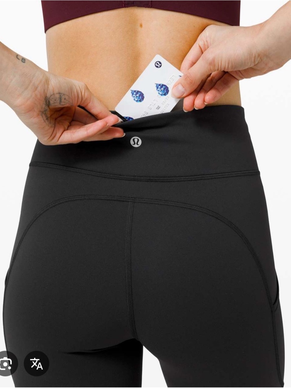 Lululemon Invigorate High-Rise Tight 25" Black. Size 2 - Picture 1 of 14
